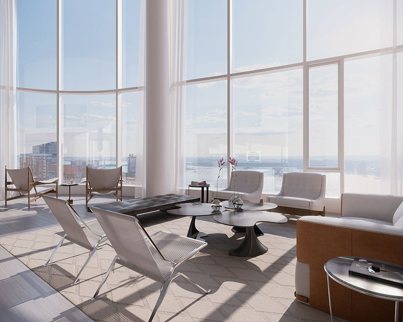 JAHN 50 west manhattan skyscraper new york designboom