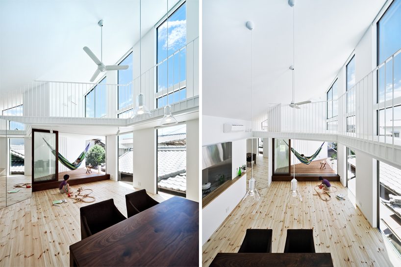 UZU architects hammock house designboom