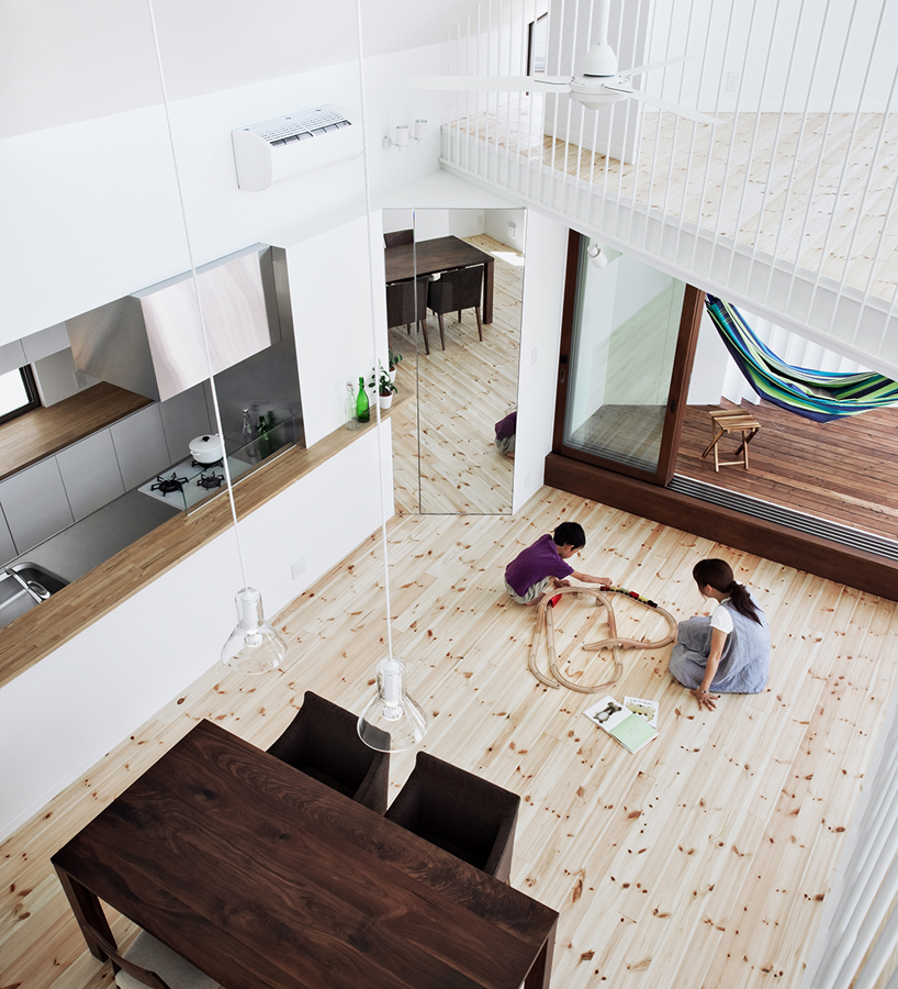 UZU architects hammock house designboom