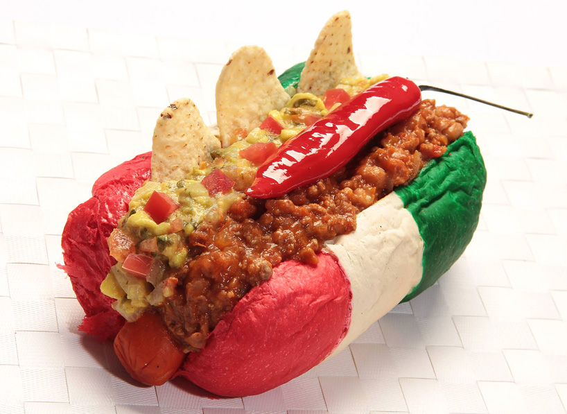 brazilian food vendor sells country-themed world cup hot dogs