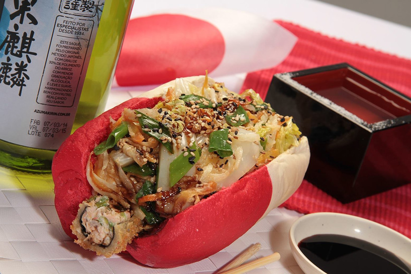 brazilian food vendor sells country-themed world cup hot dogs