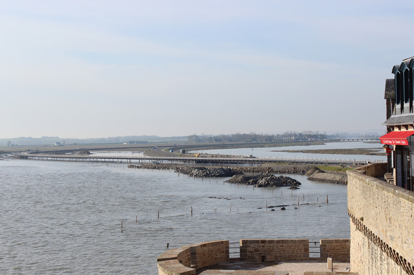 dietmar feichtinger architectes mont saint-michel jetty designboom