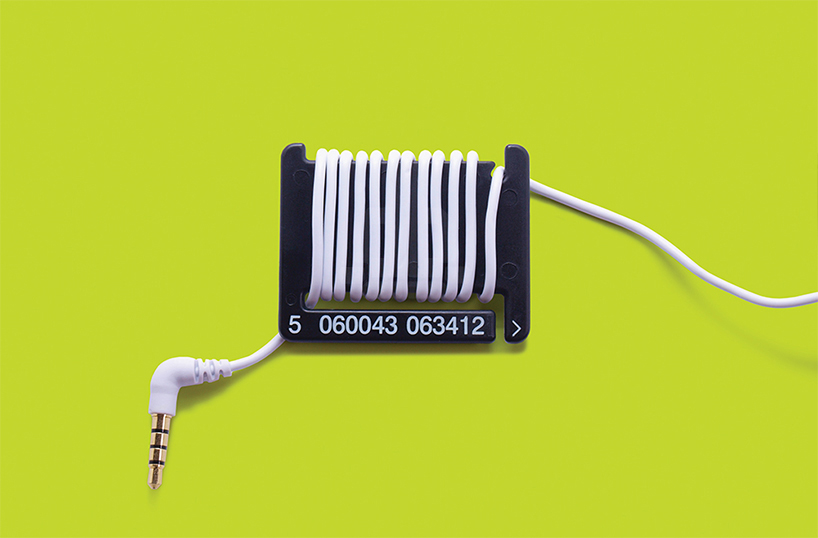 duncan shotton barcode cable tidies designboom 