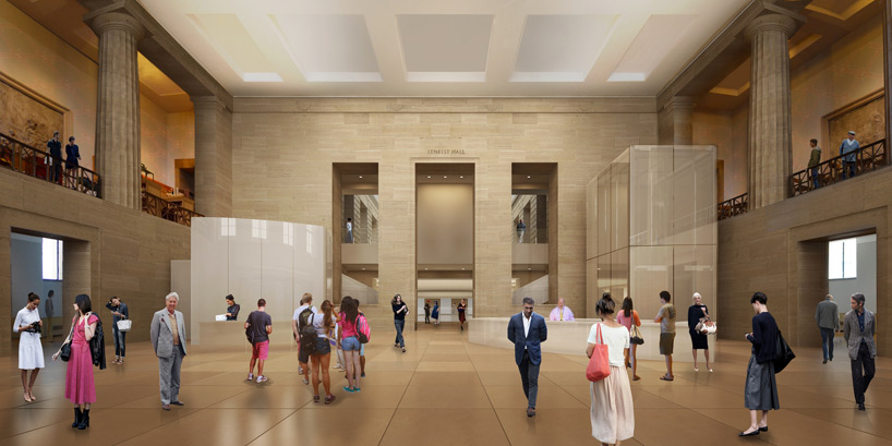 frank gehry philadelphia museum of art masterplan designboom