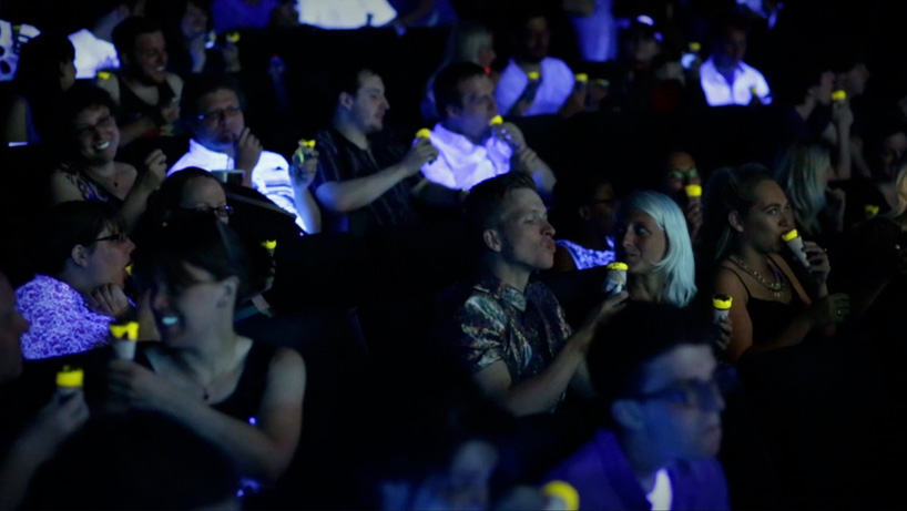 glow-in-the-dark cornetto bompas & parr