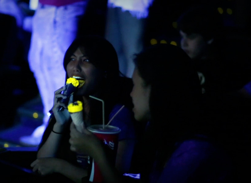 glow-in-the-dark cornetto bompas & parr