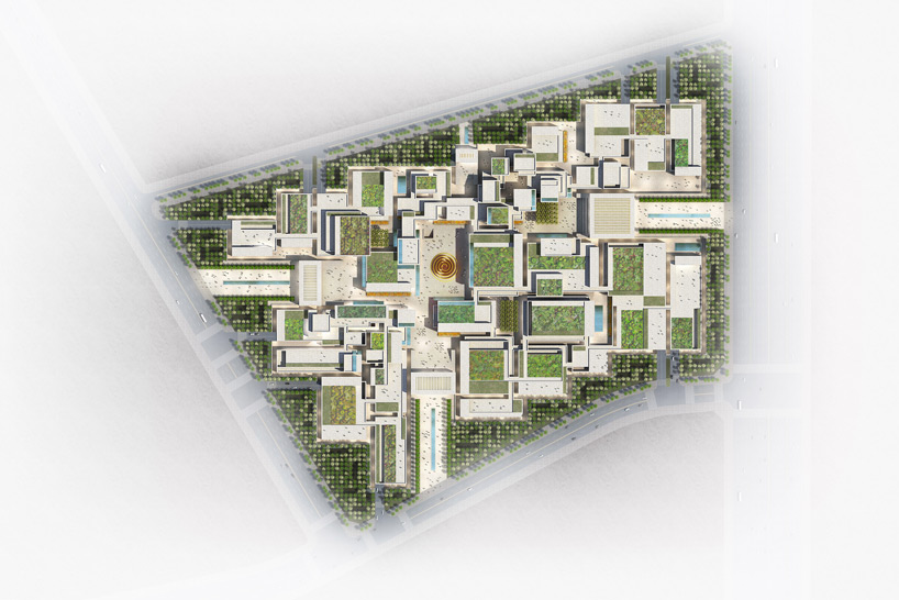 gmp architekten noble quran oasis designboom