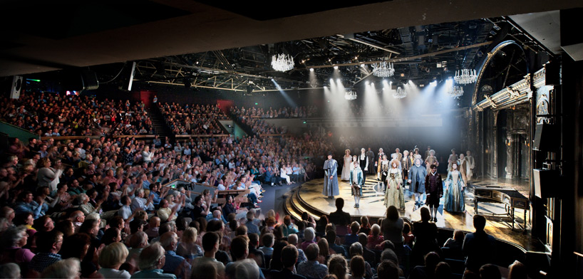 haworth tompkins chichester festival theatre designboom