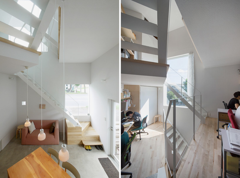 m+o minatoya michiyo and otsuka tatsuya a little office sapporo designboom