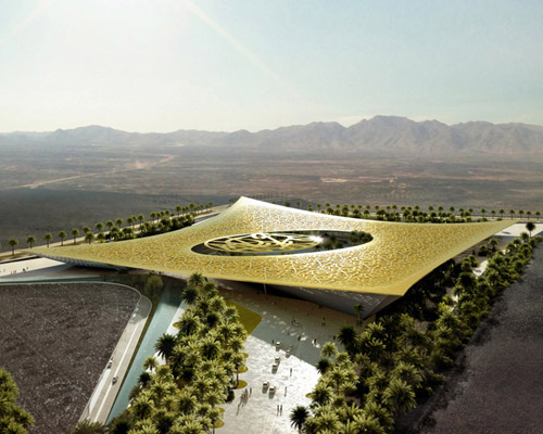 rafael de la-hoz creates habitable natural oasis for the noble quran