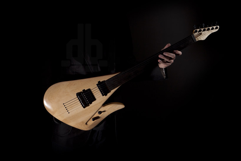 rapolas grazys lava guitar fretless electric