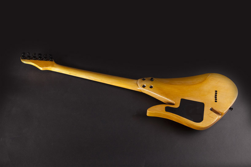 rapolas grazys lava guitar fretless electric