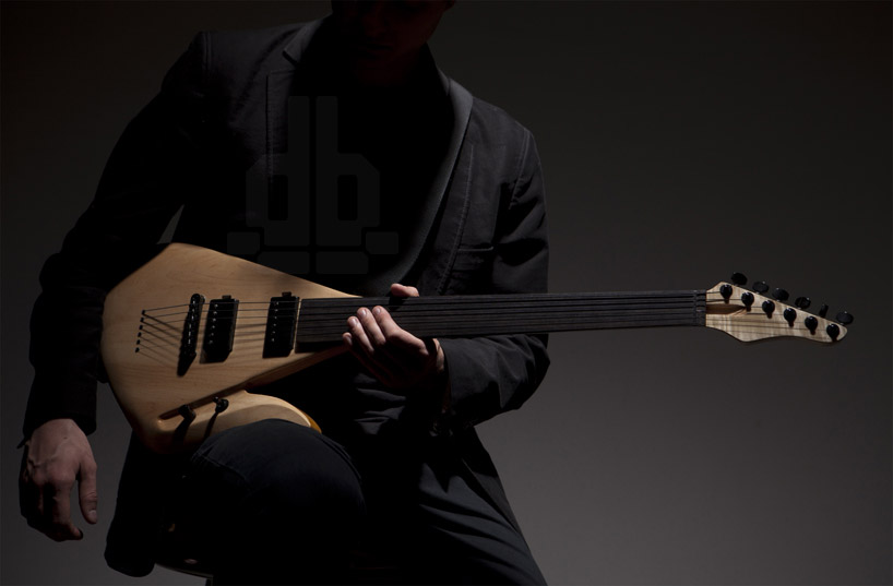 rapolas grazys lava guitar fretless electric