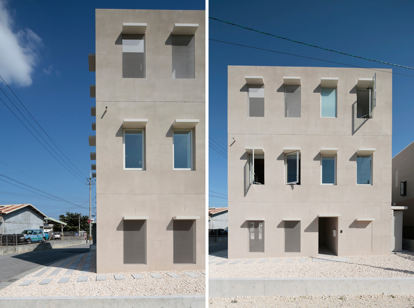 rhythmdesign house in tomigusuku designboom