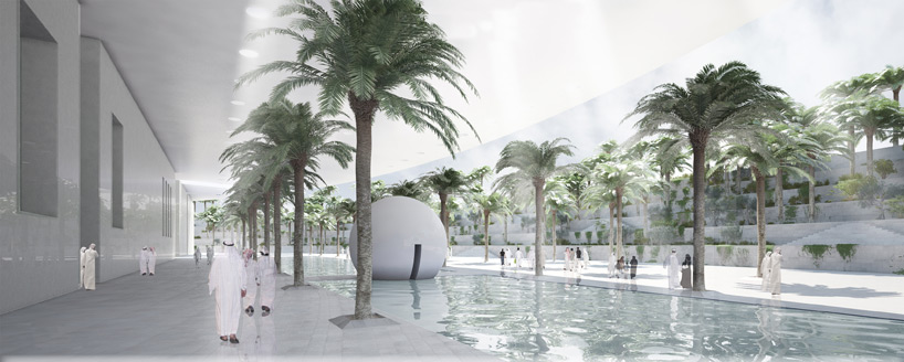 ricardo bofill arquitectura noble quran oasis competition designboom