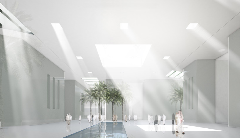 ricardo bofill arquitectura noble quran oasis competition designboom