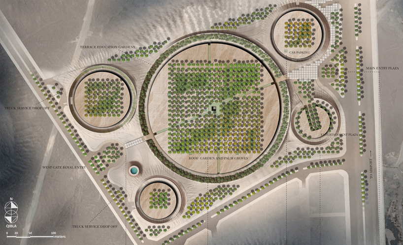 ricardo bofill arquitectura noble quran oasis competition designboom