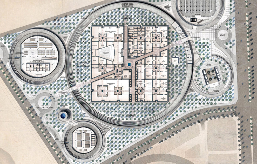 ricardo bofill arquitectura noble quran oasis competition designboom