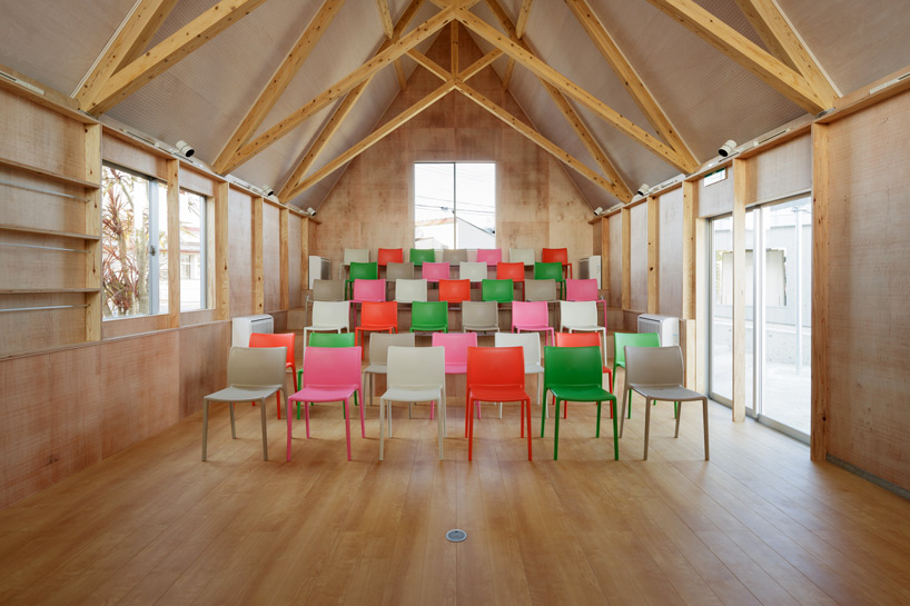 ryuji fujimura architects facility for ecology education tokyo japan designboom