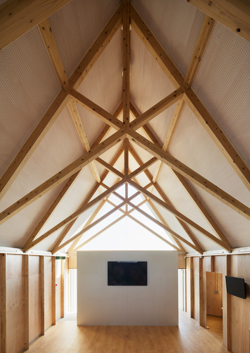 ryuji fujimura architects facility for ecology education tokyo japan designboom