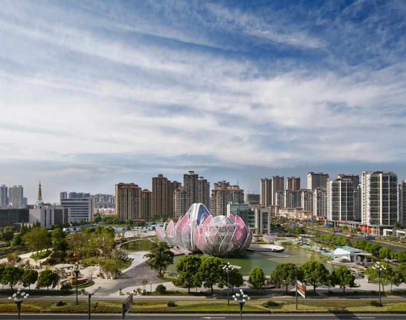 the lotus building studio505 designboom 