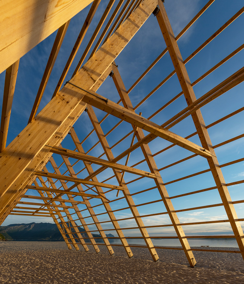 rintala eggertsson architects salt festival installations norway designboom