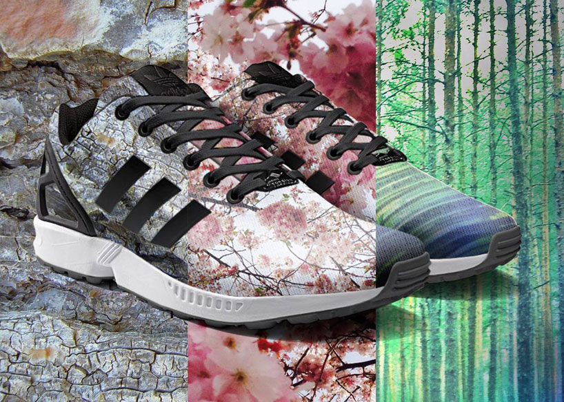 Vacation Surroundings scan adidas mi zx flux app customizes sneakers with printed photographs