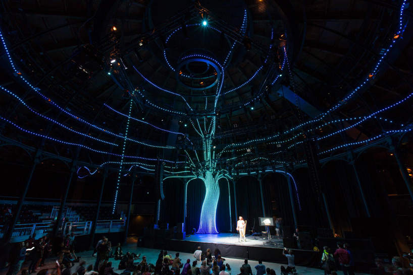 atmos studio arboreal lightning camden roundhouse designboom