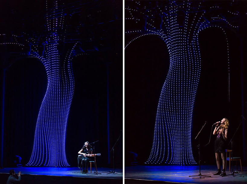 atmos studio arboreal lightning camden roundhouse designboom