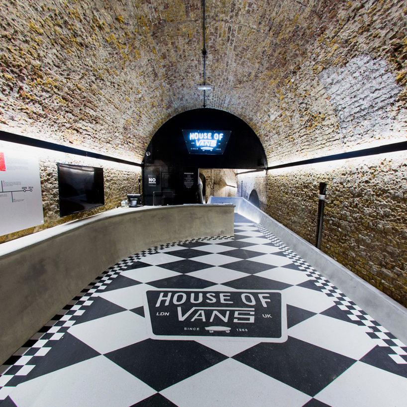 house of vans london indoor skatepark designboom