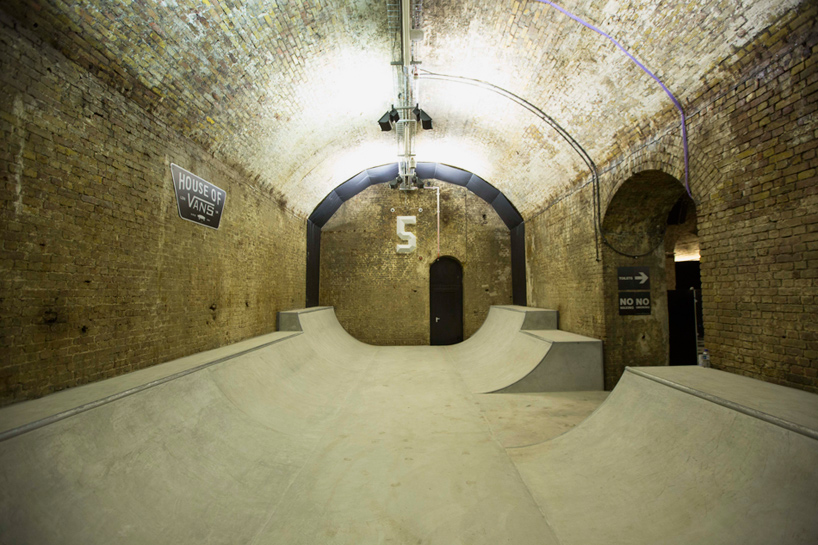 house of vans london indoor skatepark designboom