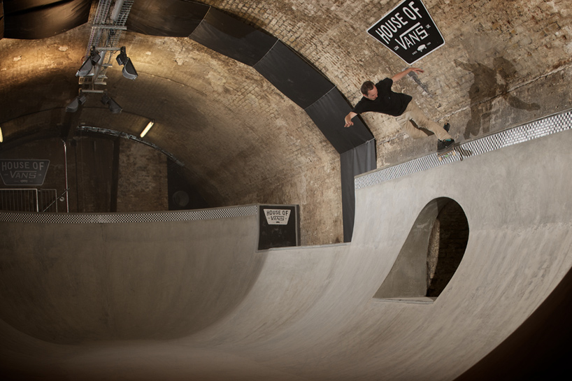 house of vans london indoor skatepark designboom