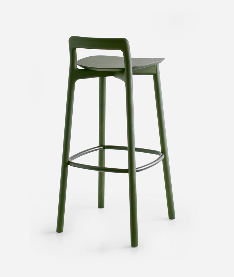 branca stool by inudstrial facility for mattiazzi mimics branches in nature