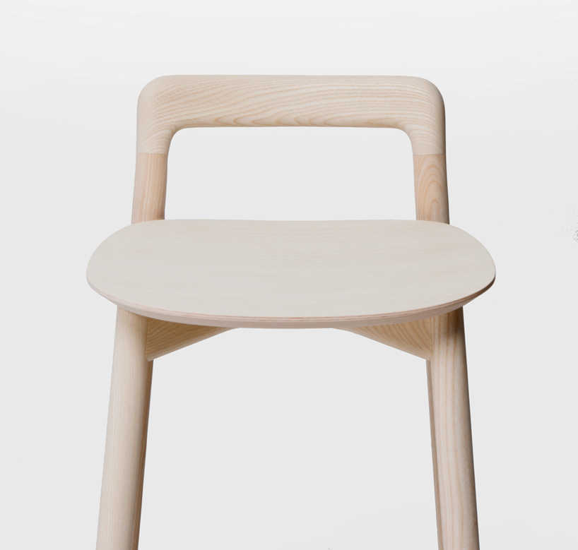 branca stool by inudstrial facility for mattiazzi mimics branches in nature