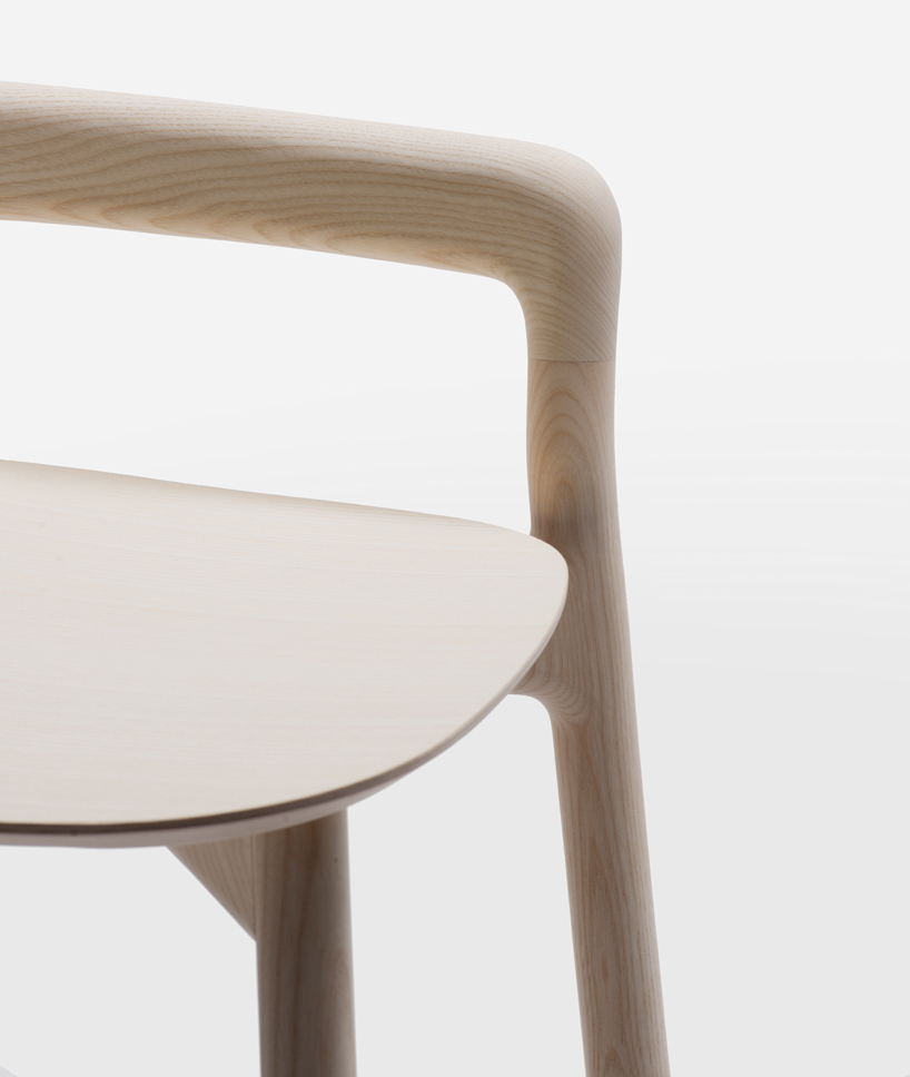 branca stool by inudstrial facility for mattiazzi mimics branches in nature