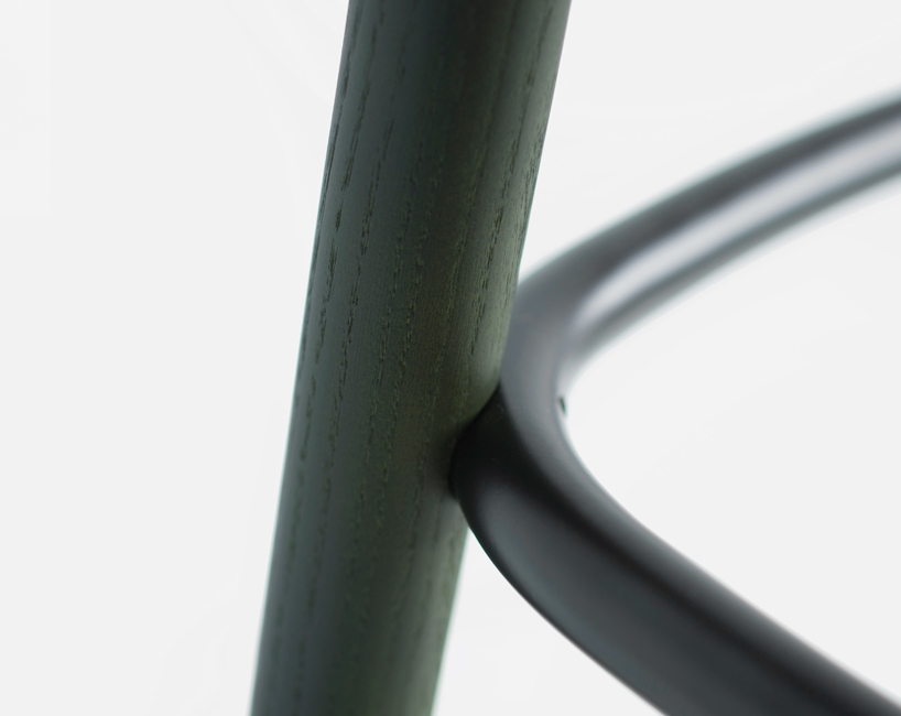 branca stool by inudstrial facility for mattiazzi mimics branches in nature