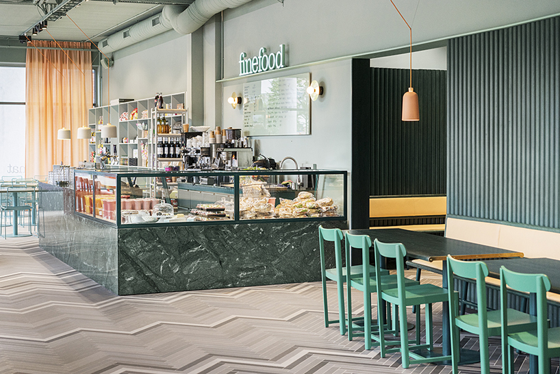 note design studio craft interior for fine food bistro in stockholm