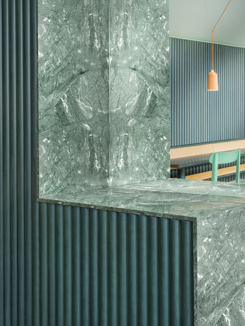 note design studio craft interior for fine food bistro in stockholm