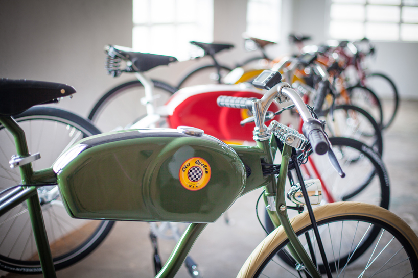 retro OTO electric bicycles reach 65 km/h and feature