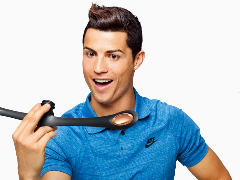 cristiano ronaldo stars in quirky japanese commercial for facial fitness  device