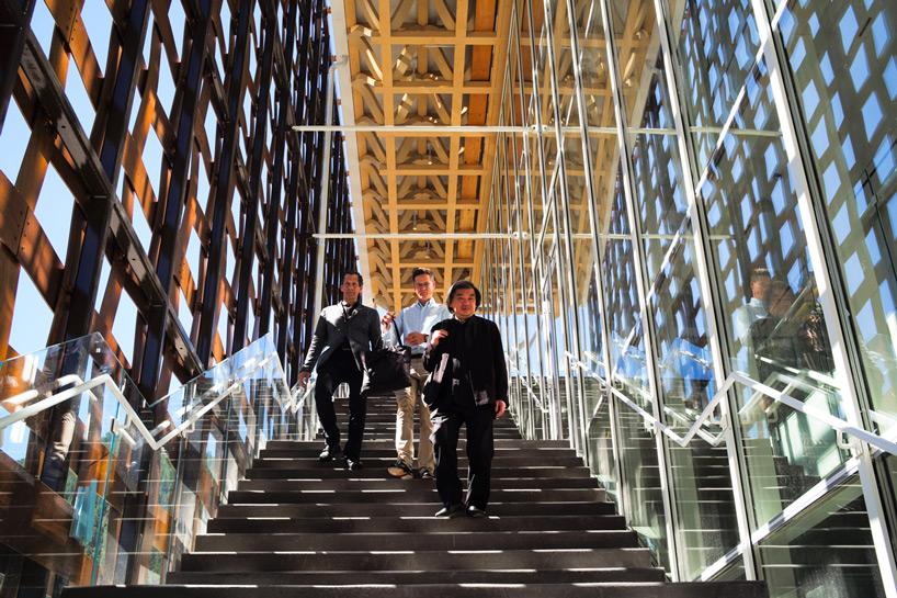 first look at the completed aspen art museum by shigeru ban first look at the completed aspen art museum by shigeru ban - 818 x 545 jpeg 140kB