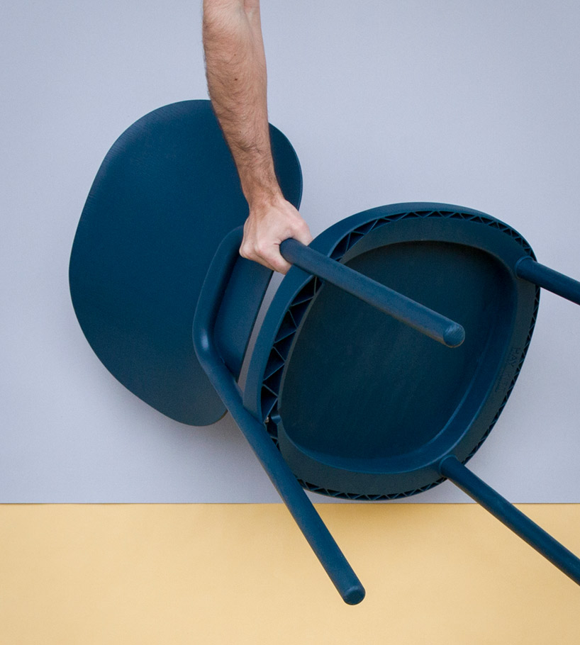 stefan diez kitt chair HAY designboom 