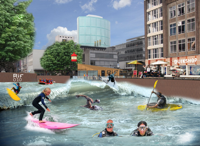 rotterdam to install barrelling wavepool on the