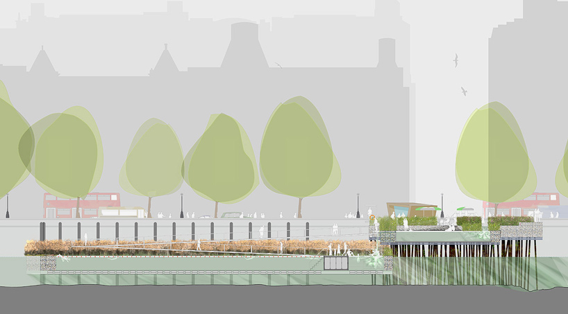 the thames bath project studio octopi london swimming designboom