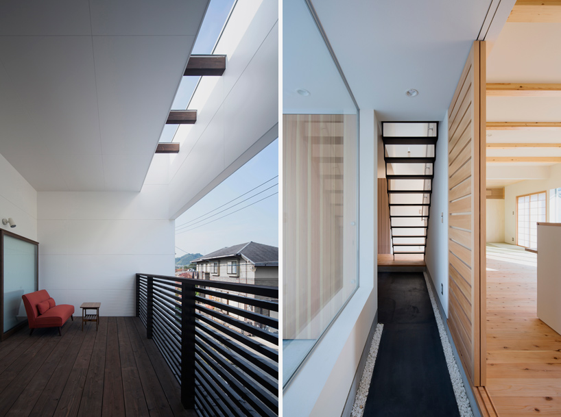 yoshiaki yamashita house with north side terrace oaska designboom