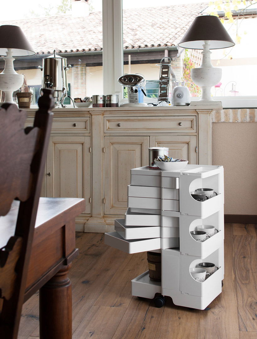 BLINE modular shelves designboom 