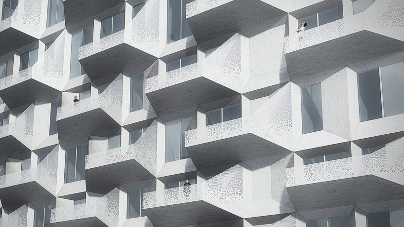 COBE the silo nordhavnen copenhagen designboom