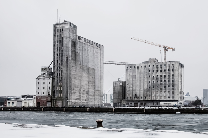COBE the silo nordhavnen copenhagen designboom