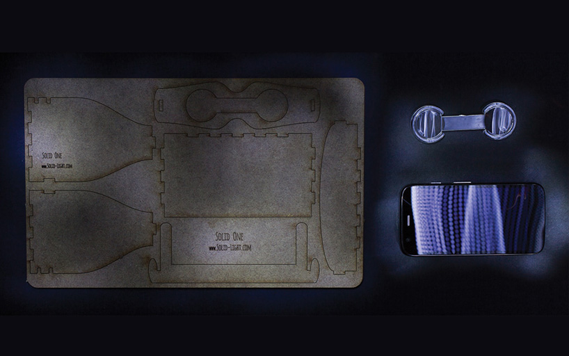 DIY stereoviewer lightpainting 3D