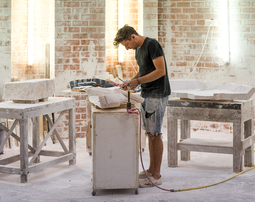 alex seton renders life-sized marble objects